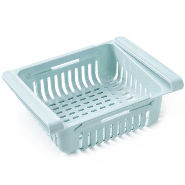 ADJUSTABLE FRIDGE ORGANIZER