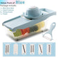Vegetable Cutter Grater Carrot Potato Peeler Onion Chopper Kitchen Fruit Food 9 in 1 Gadgets Vegetable Slicer Multi Machine