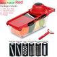Vegetable Cutter Grater Carrot Potato Peeler Onion Chopper Kitchen Fruit Food 9 in 1 Gadgets Vegetable Slicer Multi Machine
